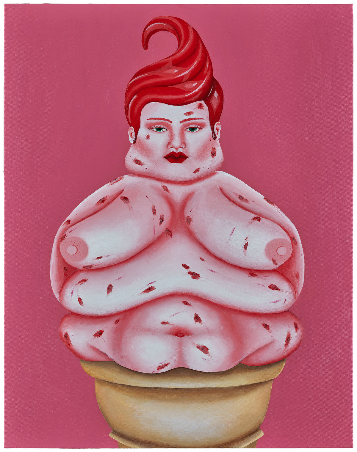 Ice Cream Ladies- Strawberry, 2019