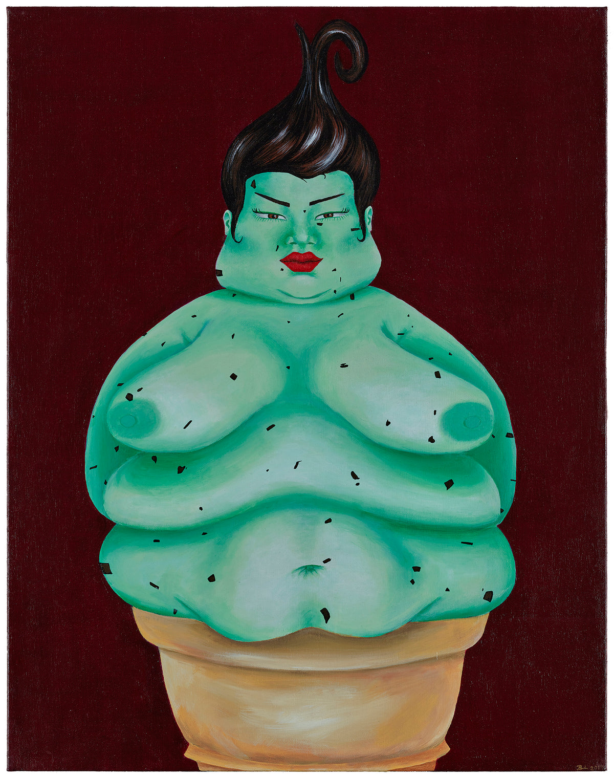 Ice Cream Ladies- Mint Chip, 2019